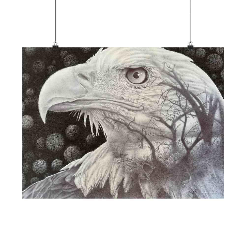Ron's "Eagle" Satin Posters - Image 2