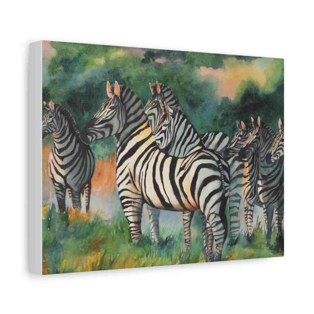 Jeb's "Serengeti Dawn" Stretched Matte Canvas (1.25") - Image 2