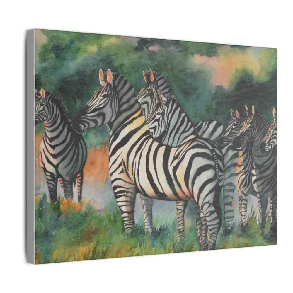 Jeb's "Serengeti Dawn" Stretched Matte Canvas (0.75") - Image 2