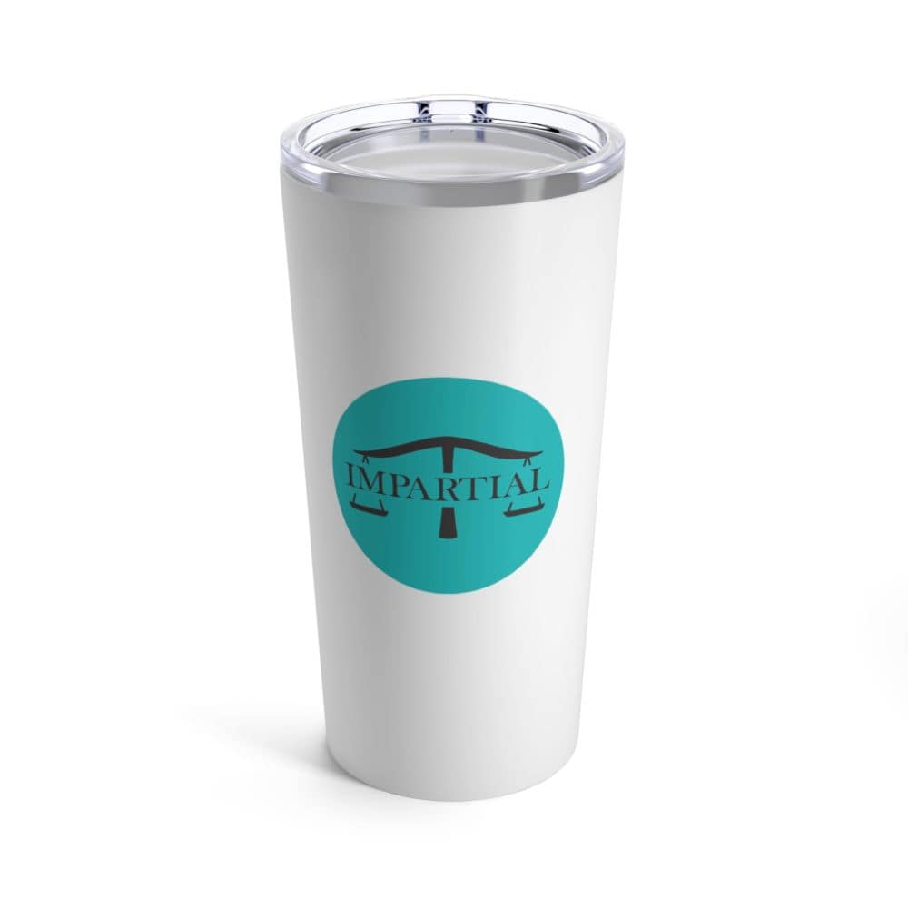 Teal Impartial Circle 20oz Tumbler