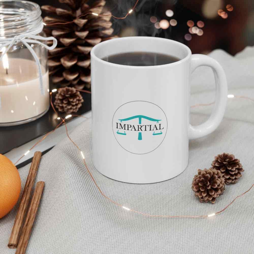 Impartial Logo Ceramic Mug, (11oz, 15oz)
