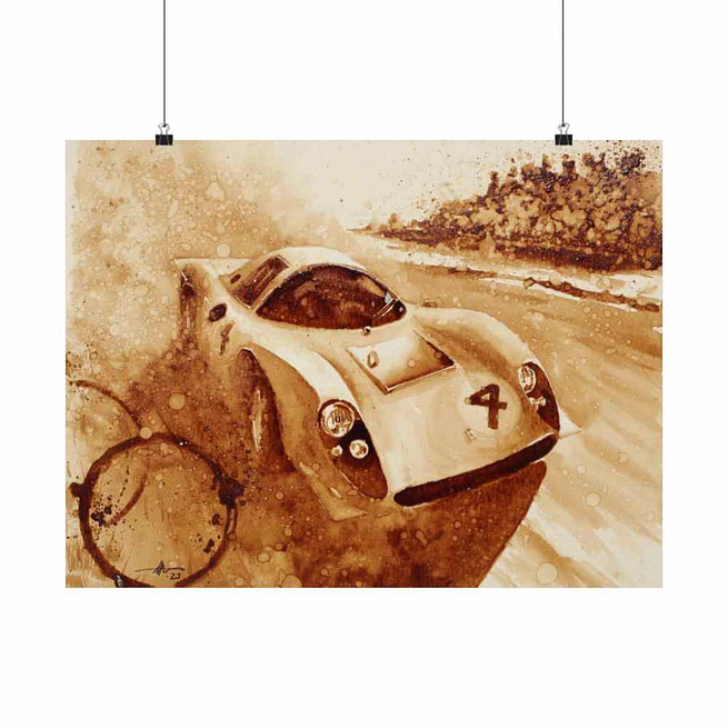 Perry's "Spa-Francorchamps" Matte Horizontal Posters