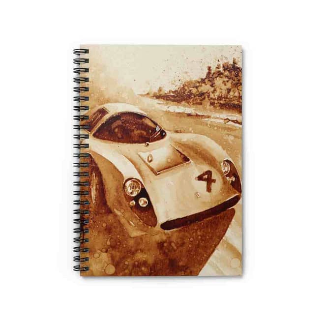 Perry's "Spa-Francorchamps" Ruled Spiral Notebook