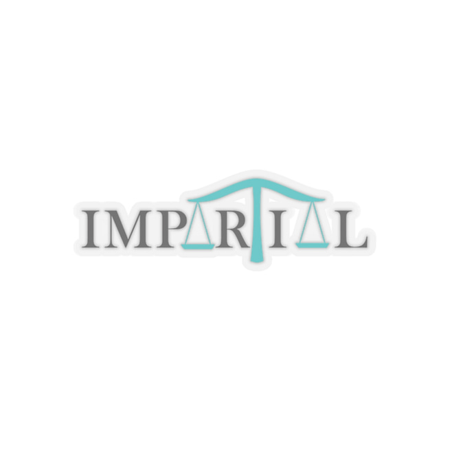 Impartial Logo Transparent Sticker