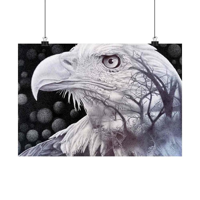 "Eagle" Matte Horizontal Posters