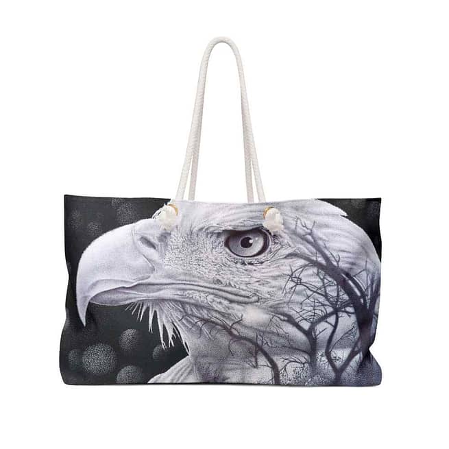 "Eagle" Artwork Weekender Bag