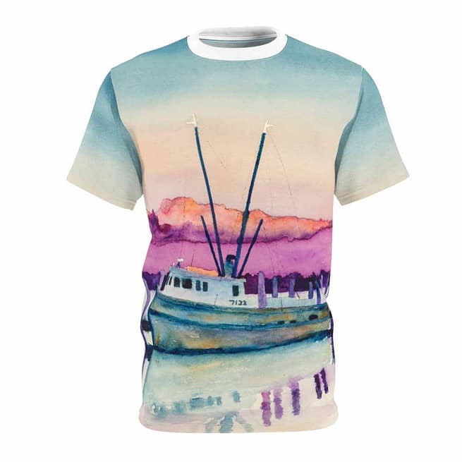 Jeb's "Shrimp Boat Resting" Unisex Tee