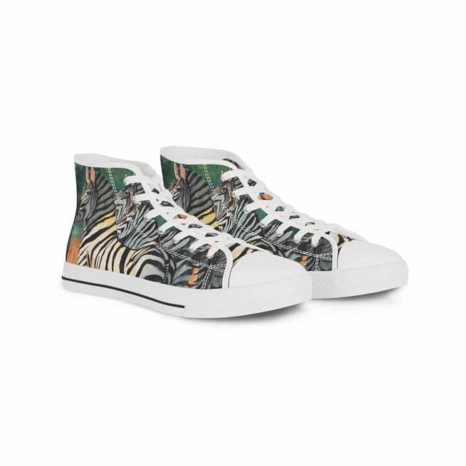 Jeb's "Serengeti Dawn" Men's High Top Sneakers