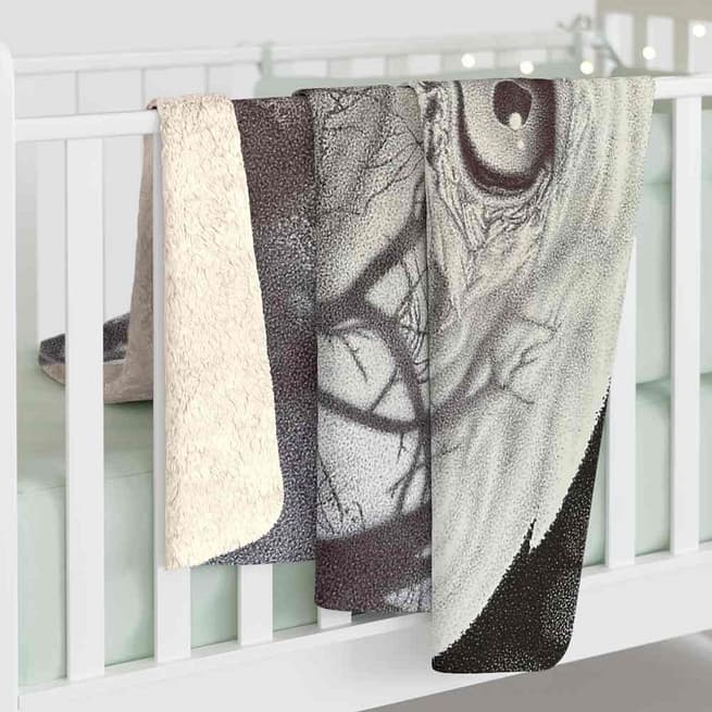 Ron's "Eagle" Sherpa Fleece Blanket - Image 4