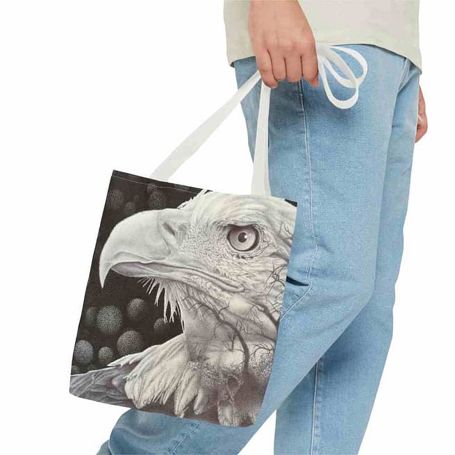 Ron's "Eagle" Tote Bag - Image 2