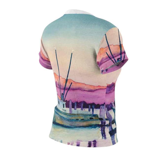 Jeb's "Shrimp Boat Resting" Women's Tee - Image 3