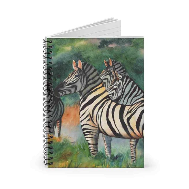 Jeb's "Serengeti Dawn" Ruled Spiral Notebook - Image 2