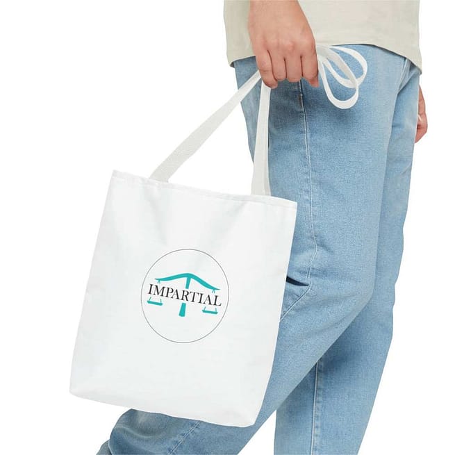 Impartial Logo Tote Bag - Image 2