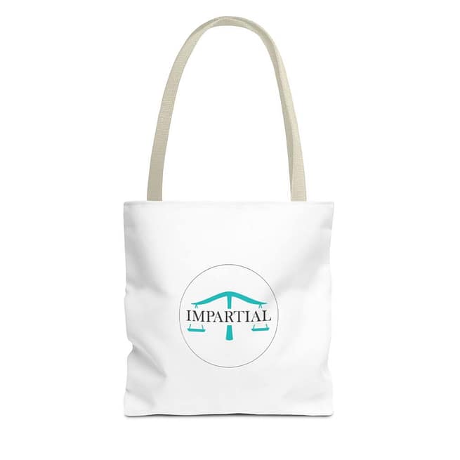 Impartial Logo Tote Bag - Image 4