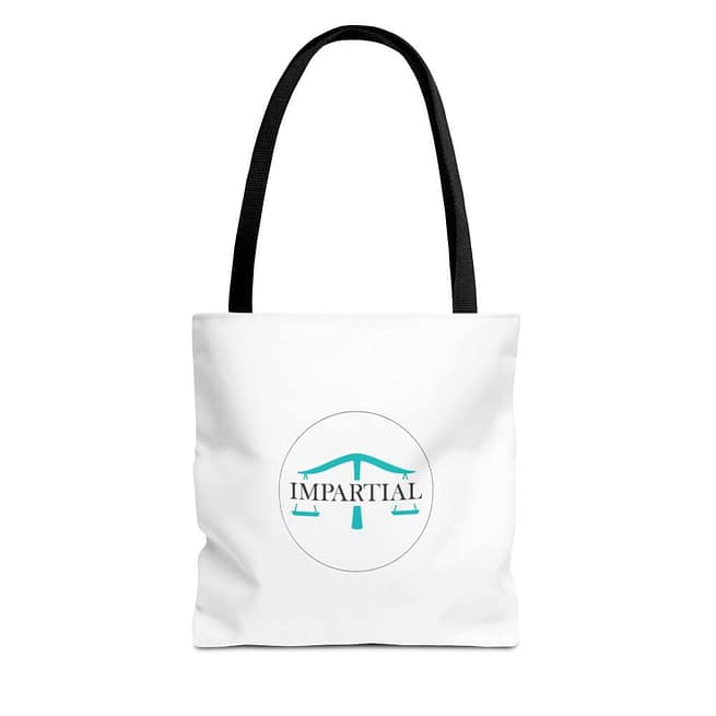 Impartial Logo Tote Bag - Image 6