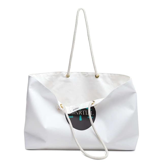 Black Impartial Logo Weekender Bag - Image 3