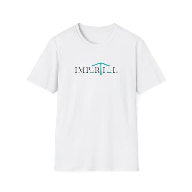 Heather Gray Impartial Logo Unisex T-Shirt